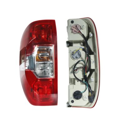 Calavera izquierda con arnes (Doble cabina) (Rojo / blanco / rojo)