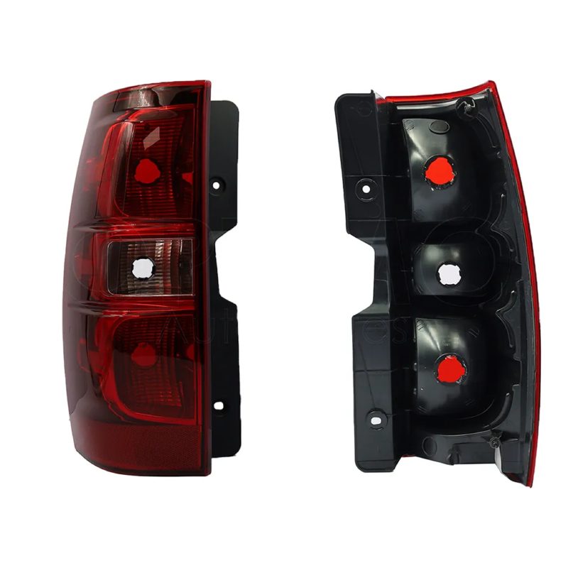 Calavera izquierda sin arnes (Tahoe 2007-2014) (Rojo / blanco / rojo)