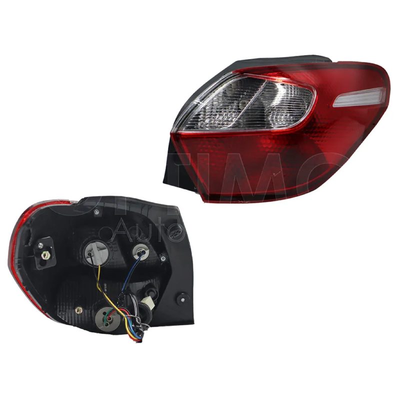 Right tail light with harness 5PTAS (Blanco / rojo / blanco)