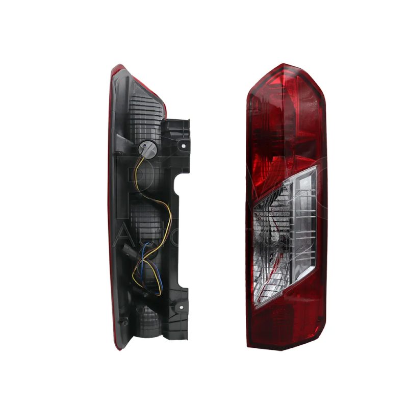 Right tail light with harness (Rojo / blanco / rojo)