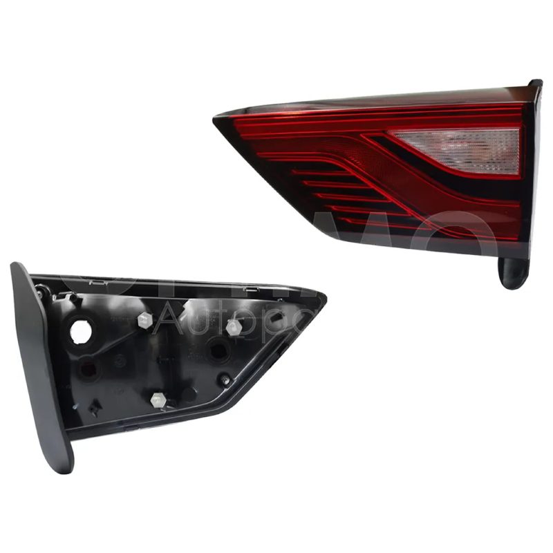 Right inner tail light without harness (Rojo / blanco)