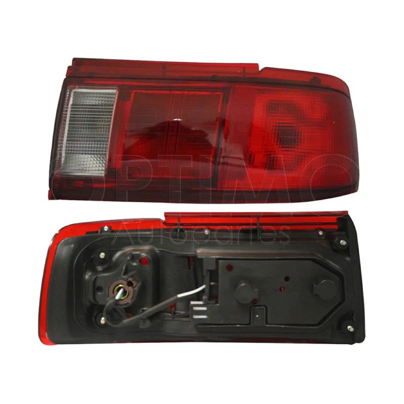 Calavera derecho con arnes filo rojo (Rojo / rojo / blanco)