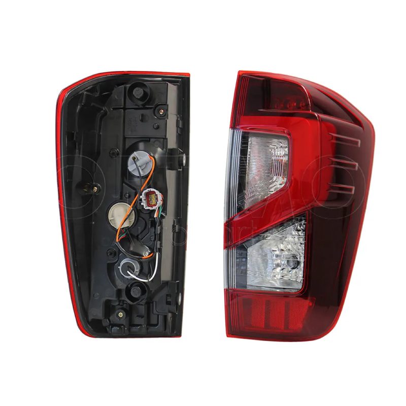 Calavera derecho con arnes con led con drl (Platinum / PRO-4X) (Rojo / blanco / blanco)