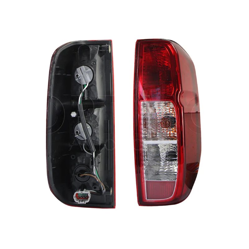 Right tail light with harness clara (Rojo / blanco / blanco)