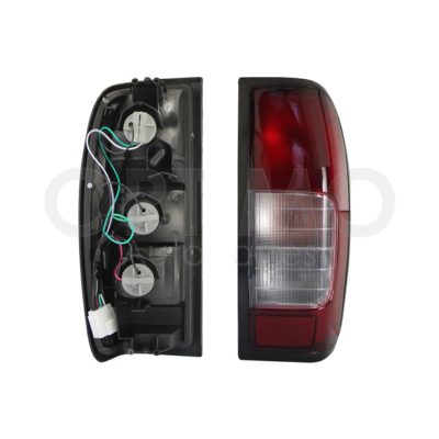 Calavera derecho con arnes clara (Rojo / blanco / blanco)
