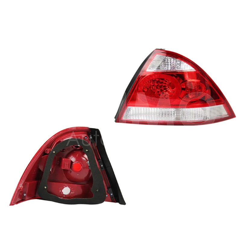Calavera derecho sin arnes (Blanco / rojo / blanco)