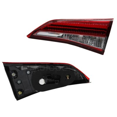 Calavera derecho interior con arnes sin led 4PTAS (Rojo / blanco)