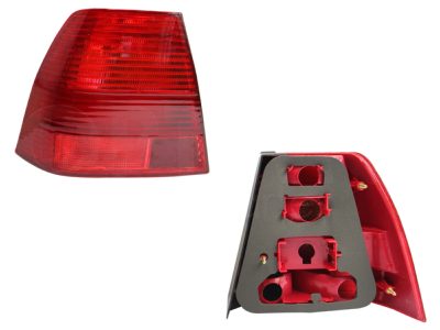 Calavera izquierda sin arnes (Todo rojo)
