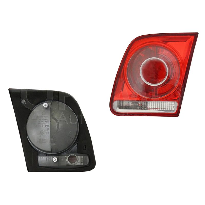Right inner tail light without harness clara (Rojo / blanco)