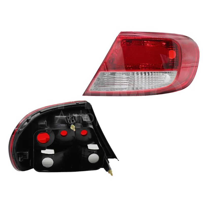 Calavera derecho sin arnes clara 5PTAS (Rojo / blanco)