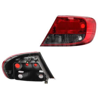 Calavera derecho sin arnes oscura 5PTAS (Rojo / humo)