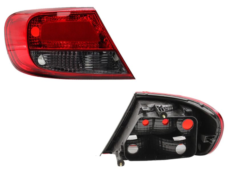 Left tail light without harness oscura 5PTAS (Rojo / humo)