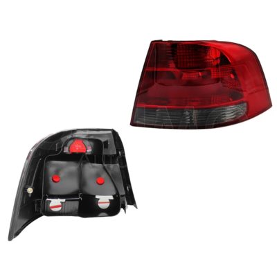 Calavera derecho sin arnes oscura 4PTAS (Rojo / humo)