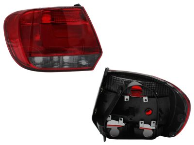 Calavera izquierda sin arnes oscura 5PTAS (Rojo / homo)