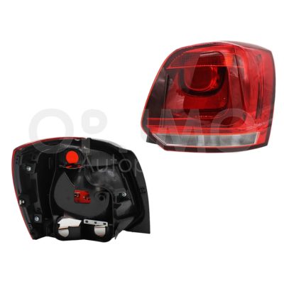 Calavera derecho sin arnes (Rojo / blanco)