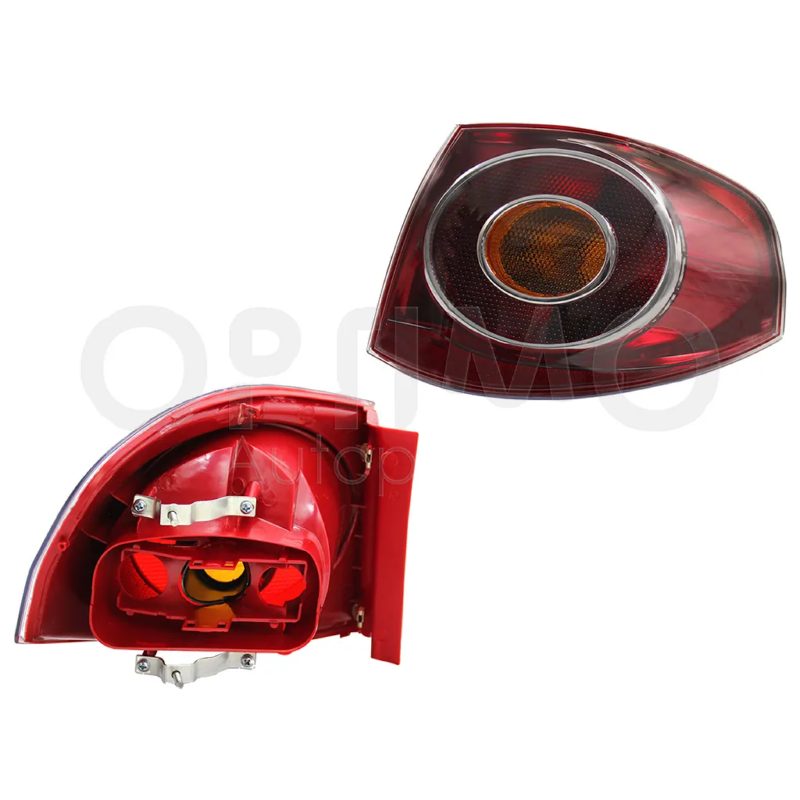 Calavera derecho exterior sin arnes (Rojo / rojo humo / ambar)