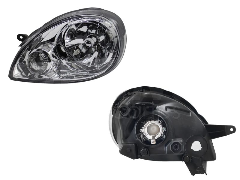 Left headlight fondo chrome 3-4-5PTAS