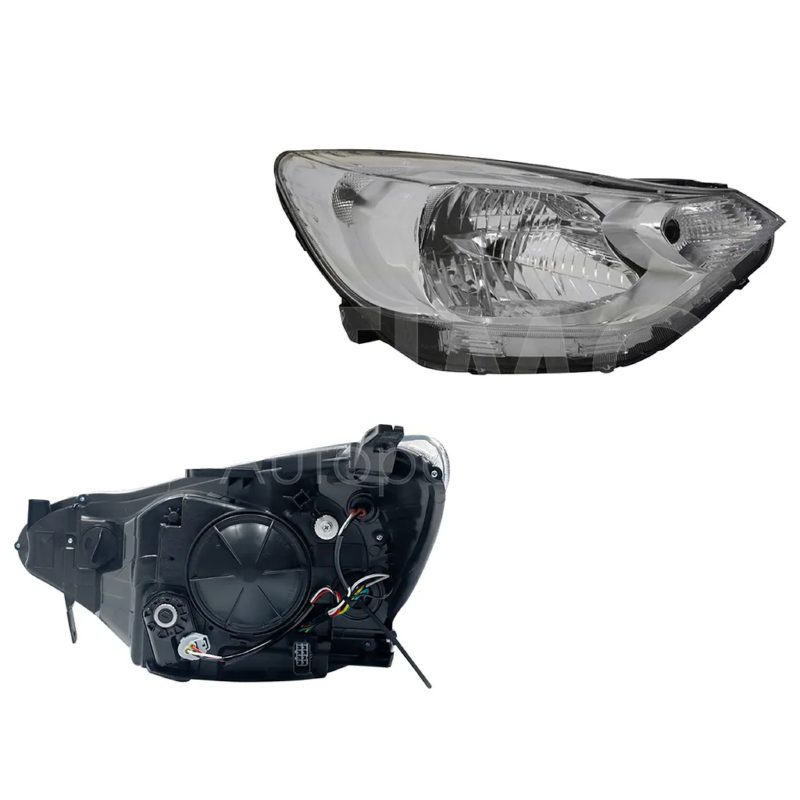 Right headlight f / chrome with engine