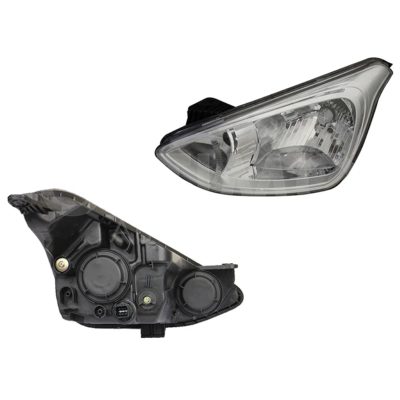 Faro derecho f / cromado sin motor (Sedan / hatchback)