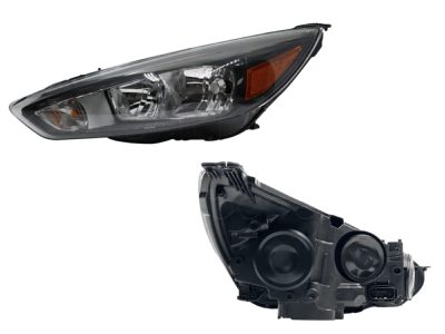 Faro izquierda f / negro sin drl con mica ambar (Sedan / hatchback)
