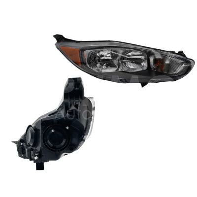 Faro derecho f / negro con mica ambar (Sedan / hatchback)