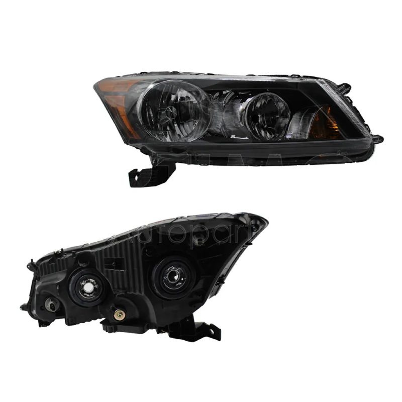 Faro derecho f / negro con mica cuarto ambar 4PTAS