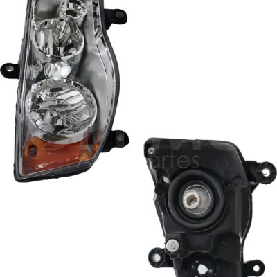 Faro derecho f / cromado con mica ambar (Town & country 2008-2016)