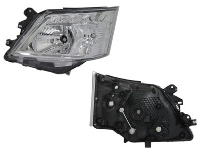 Faro izquierda f / cromado con motor