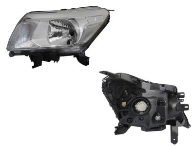 Left headlight f / chrome (Doble cabina SE / lujo xe-le)