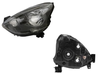 Faro izquierda f / negro sin motor