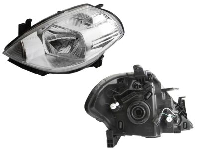 Faro izquierda fondo cromado (Sedan / hatchback)