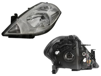 Faro izquierda fondo cromado (Sedan / hatchback)