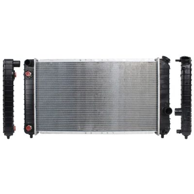 Radiador agua con / s aire automatico 670*390*26 mm con / hoyo para enfriador aceite (Jimmy 1995-2005 / sonoma 1994-2004) t / sdo