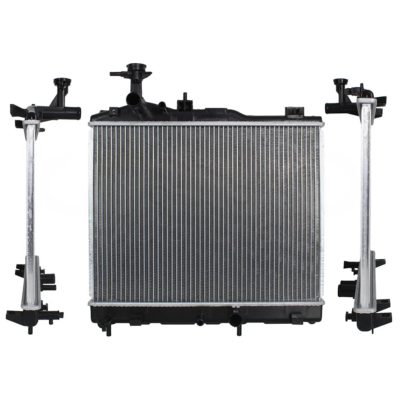 Radiador agua con / s aire automatico 480*380*16 mm (Mt mirage G4 2019-2024 / mirage 2015-2016) t / soldado