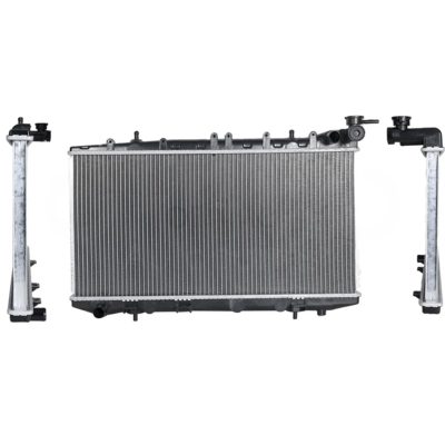 Radiador agua con / s aire STD 670*340*26 mm 16 valvulas (Sentra B-14 lucino 1996-2000 / tsubame 1992-2004) t / soldado