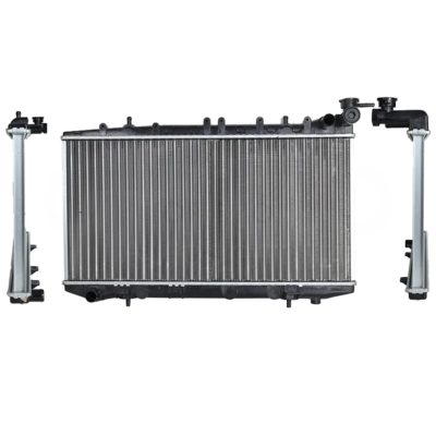 Radiador agua con / s aire STD 670*340*20 mm 16 valvulas (Sentra B-14 lucino 1996-2000 / tsubame 1992-2004) t / mecanico
