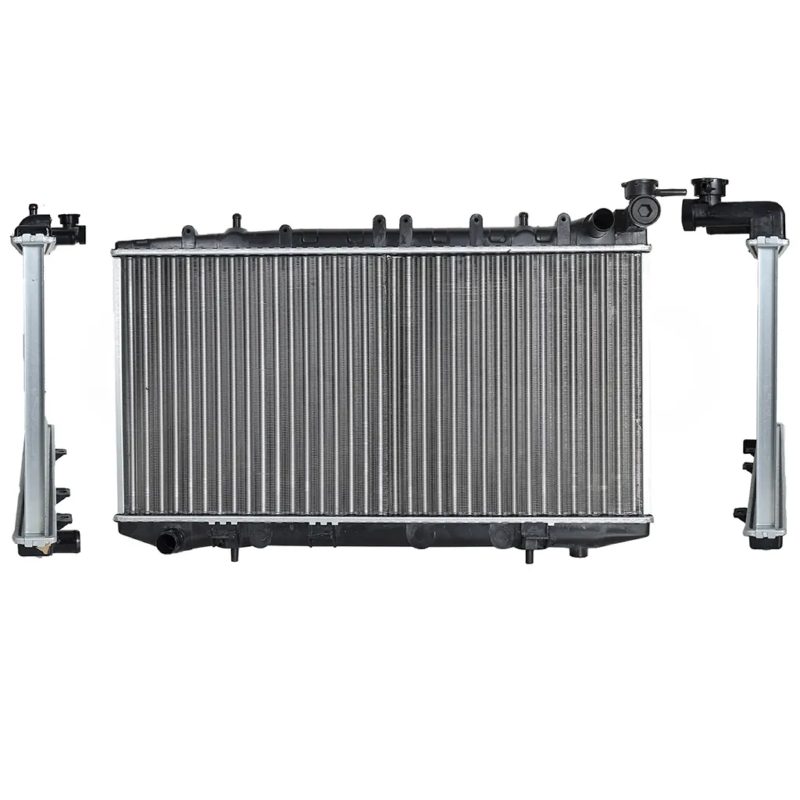 Radiador agua con / s aire STD 670*340*20 mm 16 valvulas (Sentra B-14 lucino 1996-2000 / tsubame 1992-2004) t / mecanico