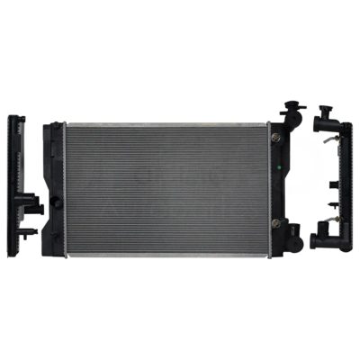 Radiador agua con / s aire automatico 600*370*16 mm (Matrix 1.8L 2009-2014) t / soldado