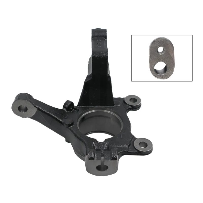Mango de suspension delantero izquierda con ABS (Mangueta) (V-drive 2026-2027 / kicks 2017-2024)