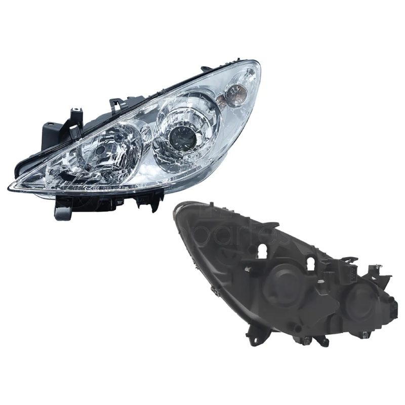 Left headlight fondo chrome (Sedan / hatchback)
