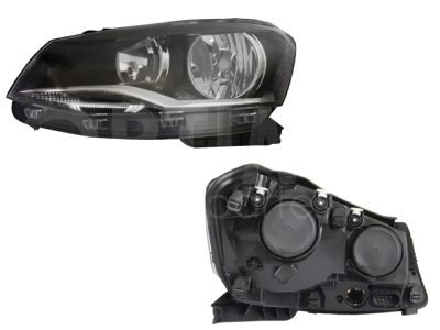 Faro izquierda f / negro doble as (Saveiro 2014-2016) (Sedan / hatchback)
