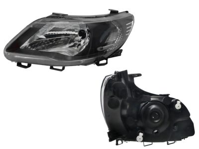 Faro izquierda f / negro un as (Saveiro 2010-2013) (Sedan / hatchback)