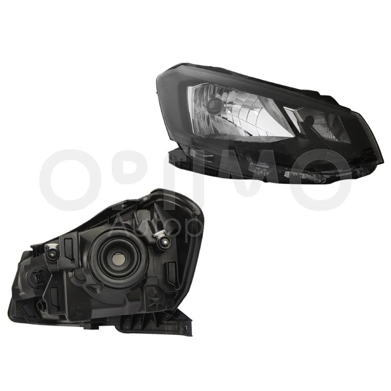 Faro derecho f / negro filo negro (Sedan / hatchback)