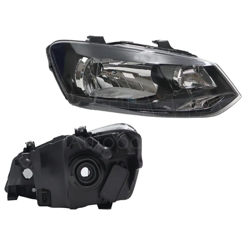 Faro derecho f / negro con motor (Polo 2015-2016)
