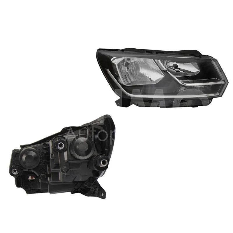 Right headlight f / chrome double as filos cromos (Cabina y media)