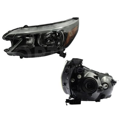 Faro izquierda f / negro con mica ambar
