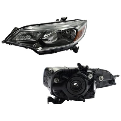 Faro izquierda f / negro con mica ambar