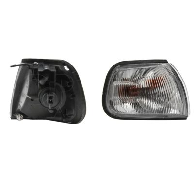 Cuarto esq derecho blanco con soquet (Empaque / 2 piezas)
