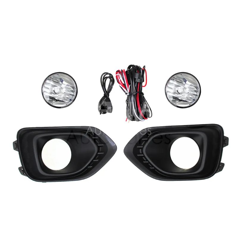 Kit faro aux con cables con rejillas negras con focos (Sedan / hatchback)