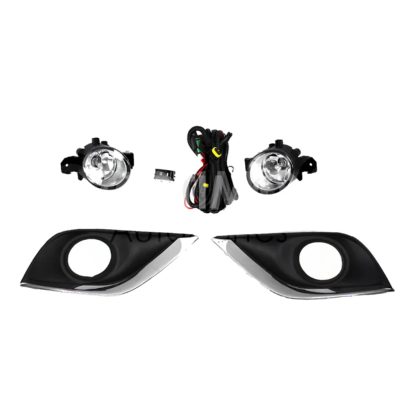 Kit faro aux con cables con rejillas filo cromo con focos (V-drive 2020-2025)